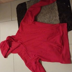 Hot pink hoodie
